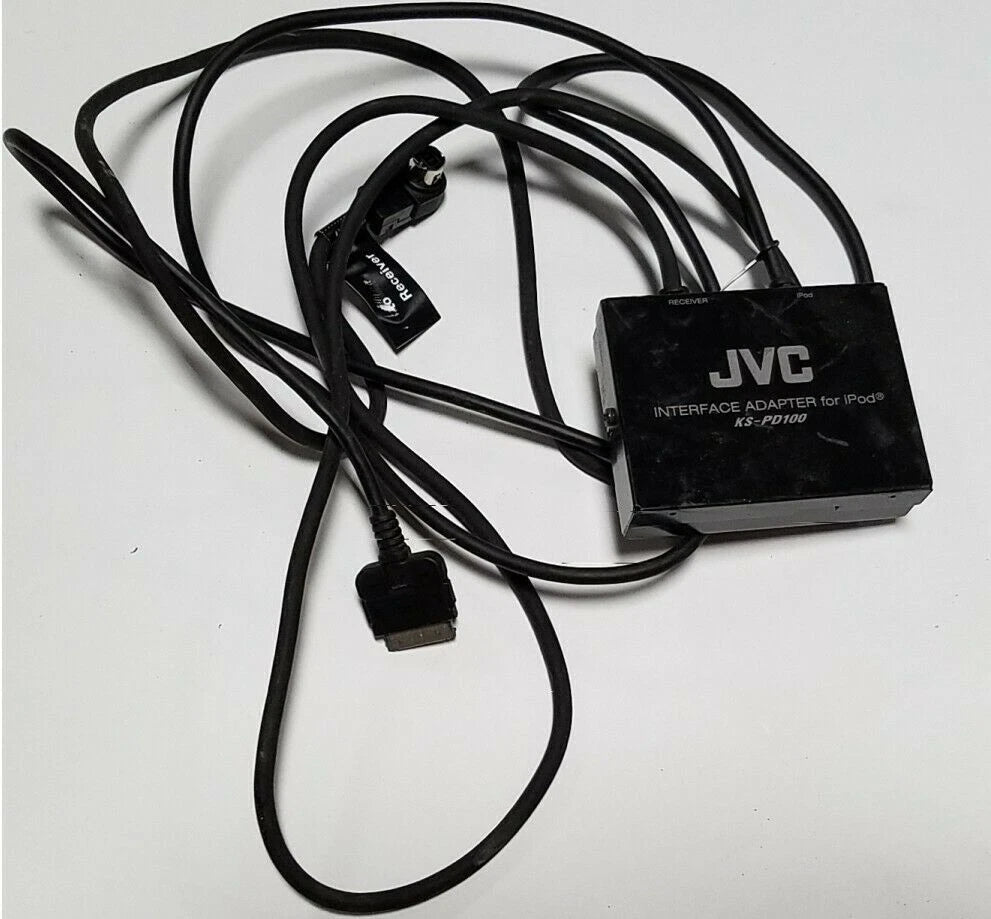 JVC KS-PD100 Stereo Interface Adapter for iPod (Car Use)