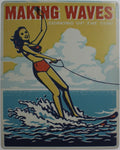 Vintage Replica Tin Metal Sign for Lake Life Welcome Home (No Year)