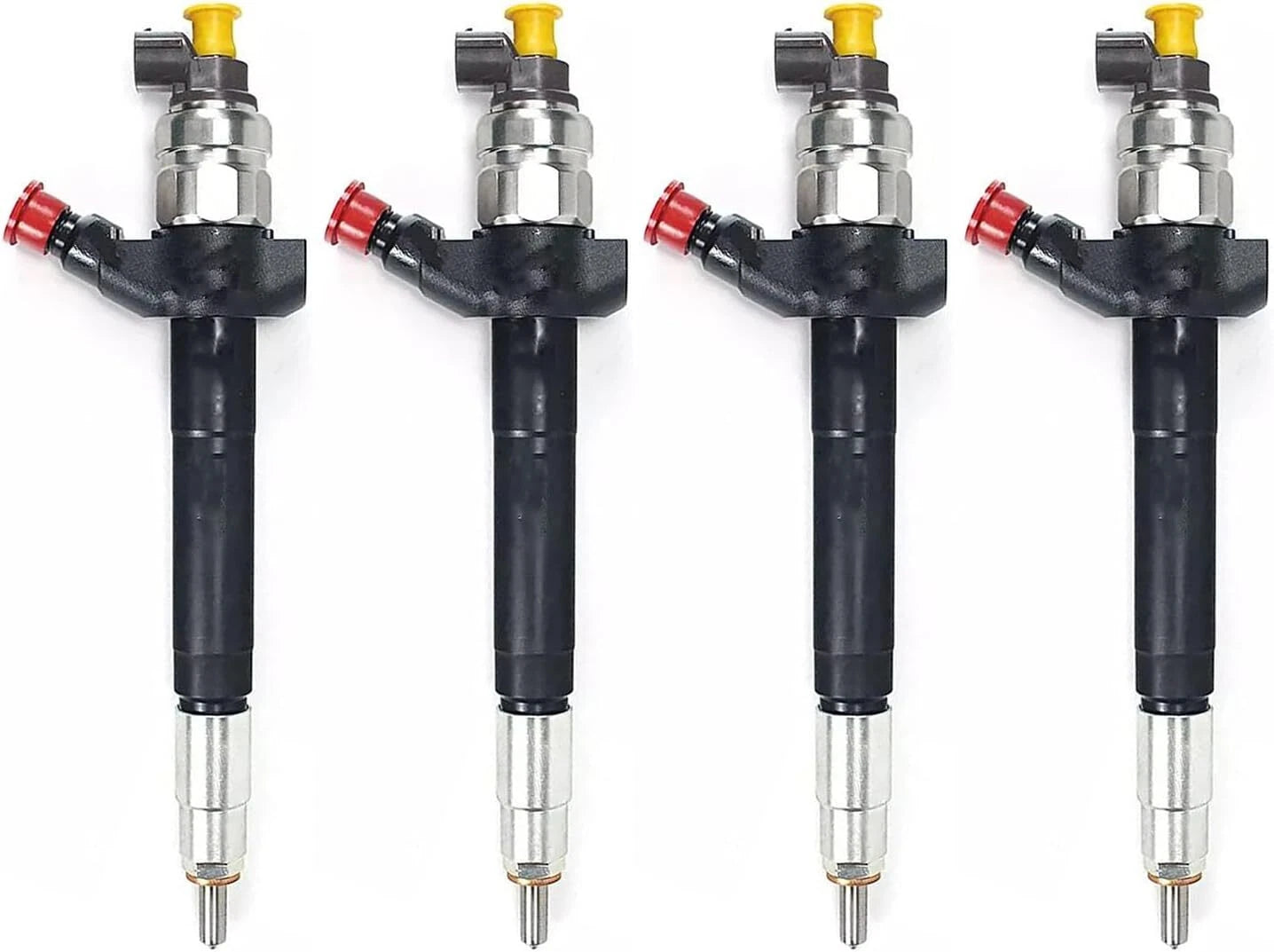Set of 4 Fuel Injectors for Ford Transit 2.2 TDCi (2006–2014) - Denso 6C1Q-9K546-AG