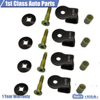 Set of 4 Door Striker Bolts for Ford Bronco Escort Lincoln Mercury (1980–2011)