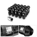 20Pcs M12x1.5 Closed End Bulge Acorn Lug Nuts for
