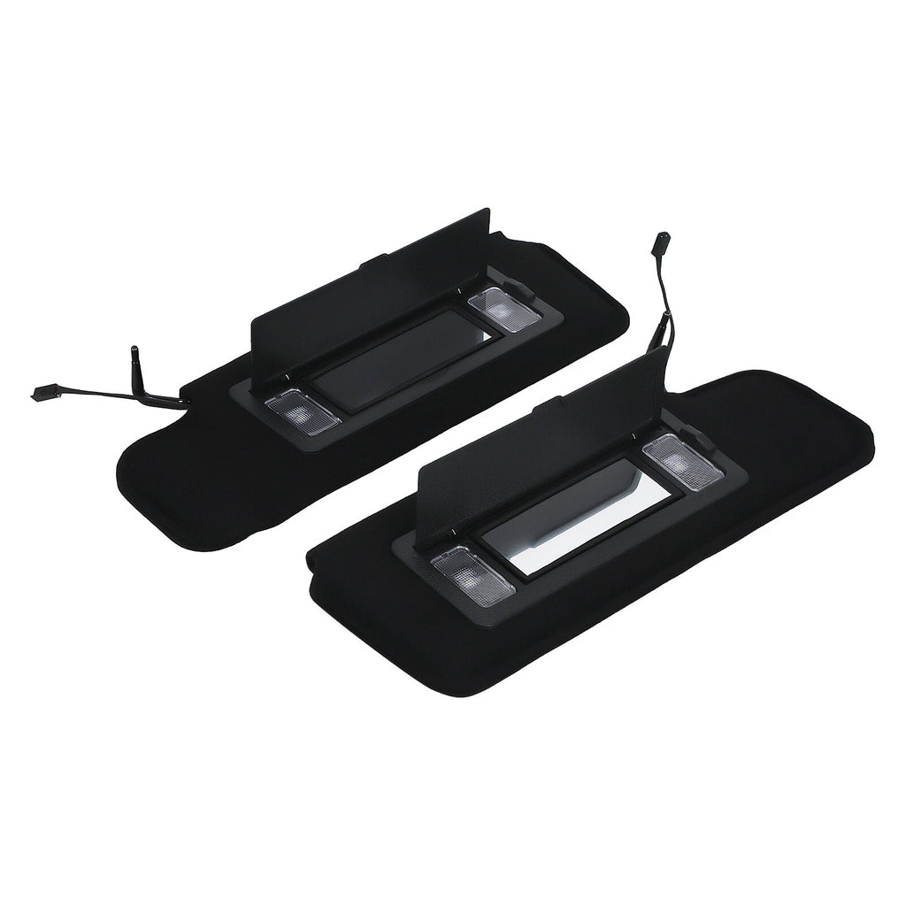 1 Pair Sun Shades with Light for Chevrolet Corvette C4 (1984–1996)