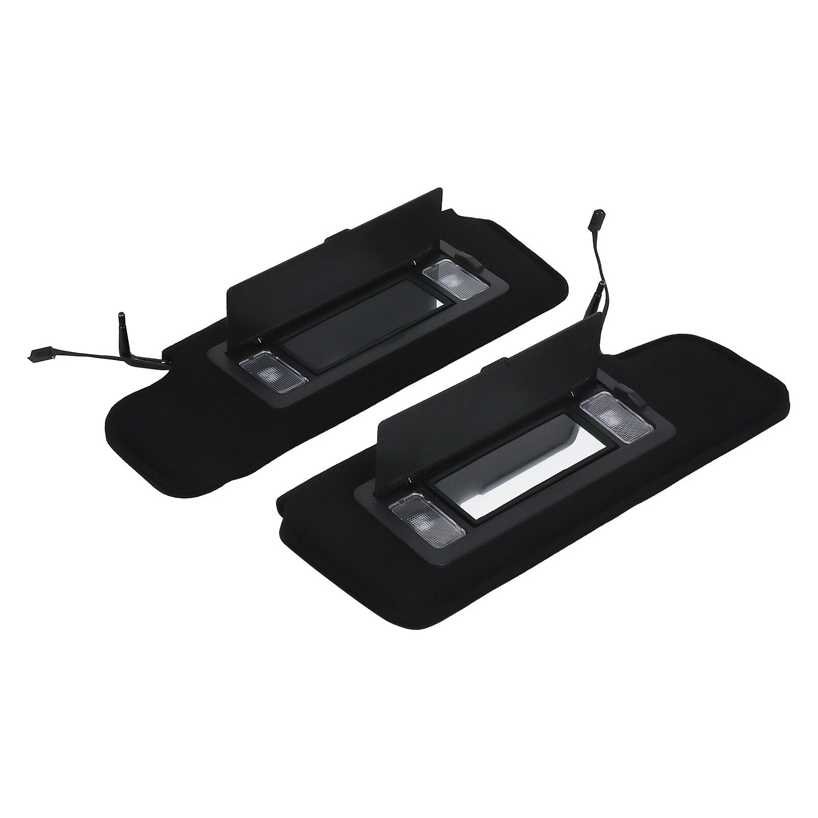 1 Pair Sun Shades with Light for Chevrolet Corvette C4 (1984–1996)