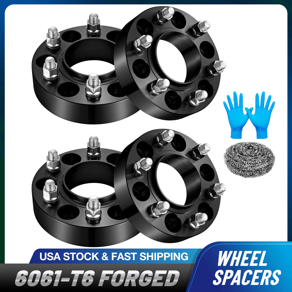 Set of 4 Wheel Spacers for Ford F150 (2004–2014) 1.5 Inch 6-Lug Hubcentric