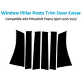 Window Pillar Posts Trim for Mitsubishi Pajero Sport (2015–2023)