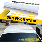 Windshield Banner for Universal Fit (10"x60")