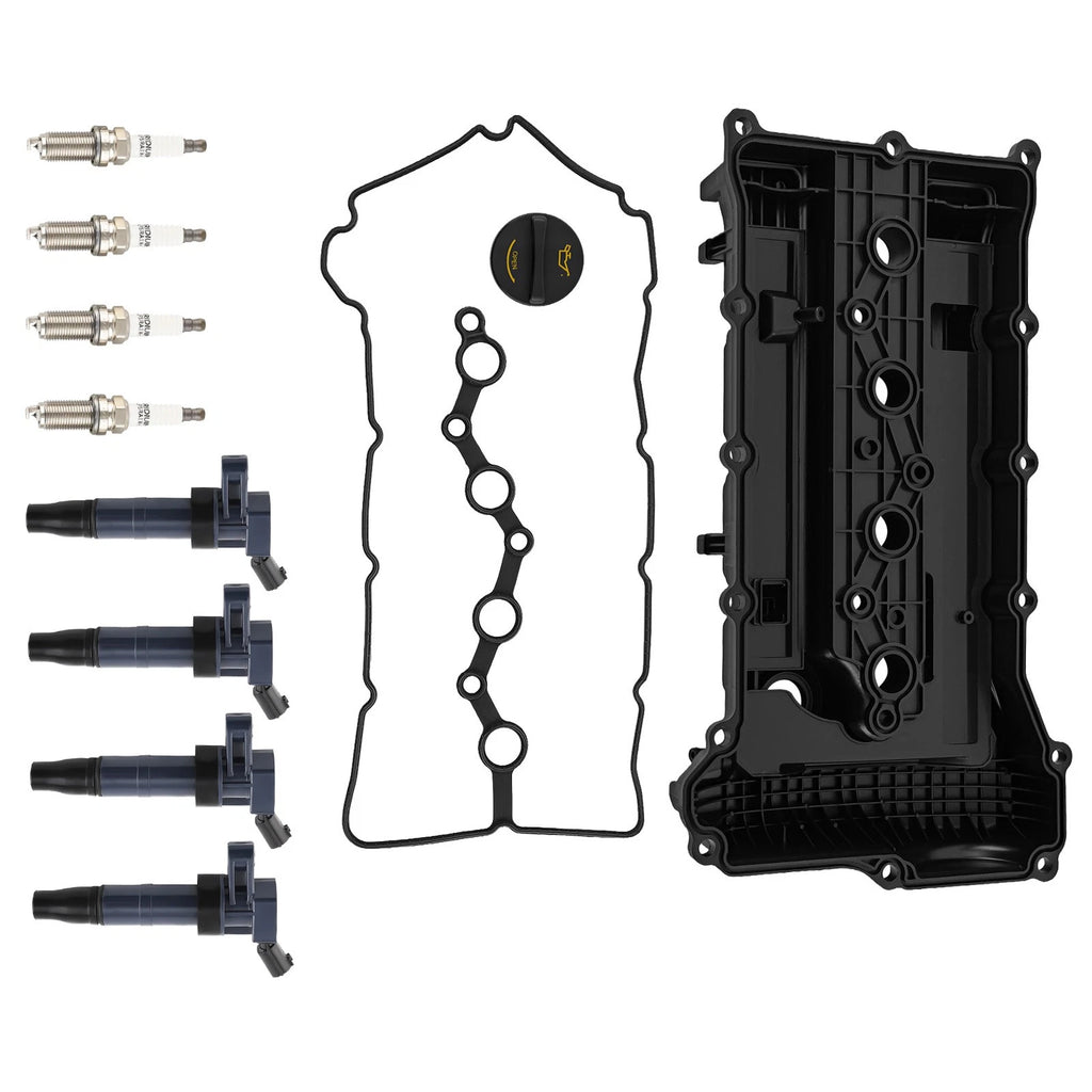Set of 4 Ignition Coils & Plugs for Kia Sportage 2.4L (2011–2013)