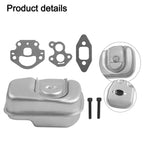 Metal Muffler Kit for Chainsaw Models 120, PL3314, PL3816, PR4218