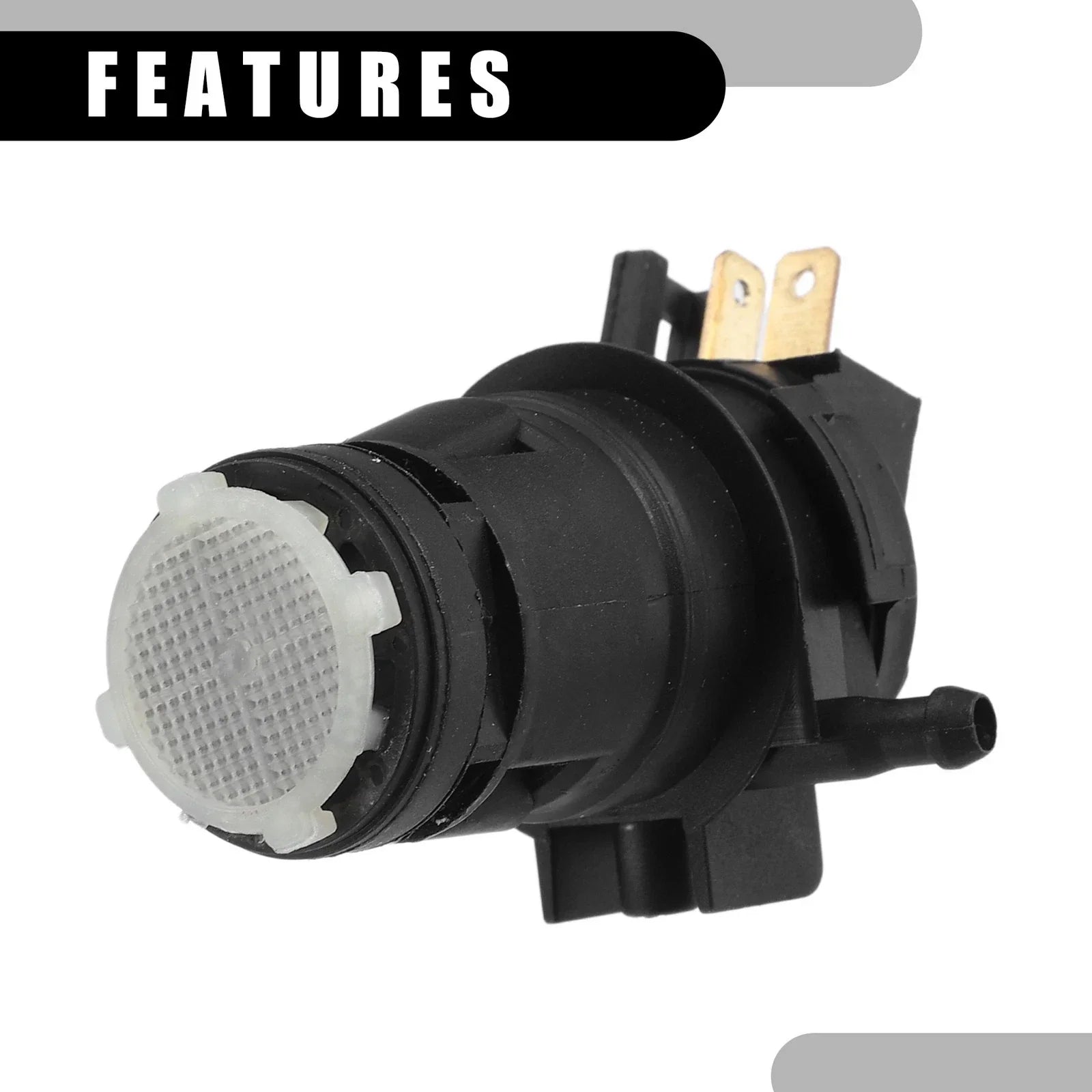 Windshield Washer Pump for Honda Civic 2006-2011 - Plastic Black
