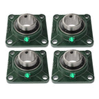 Set of 4 Pillow Block Bearings for UCF210-32 (2" Bore)