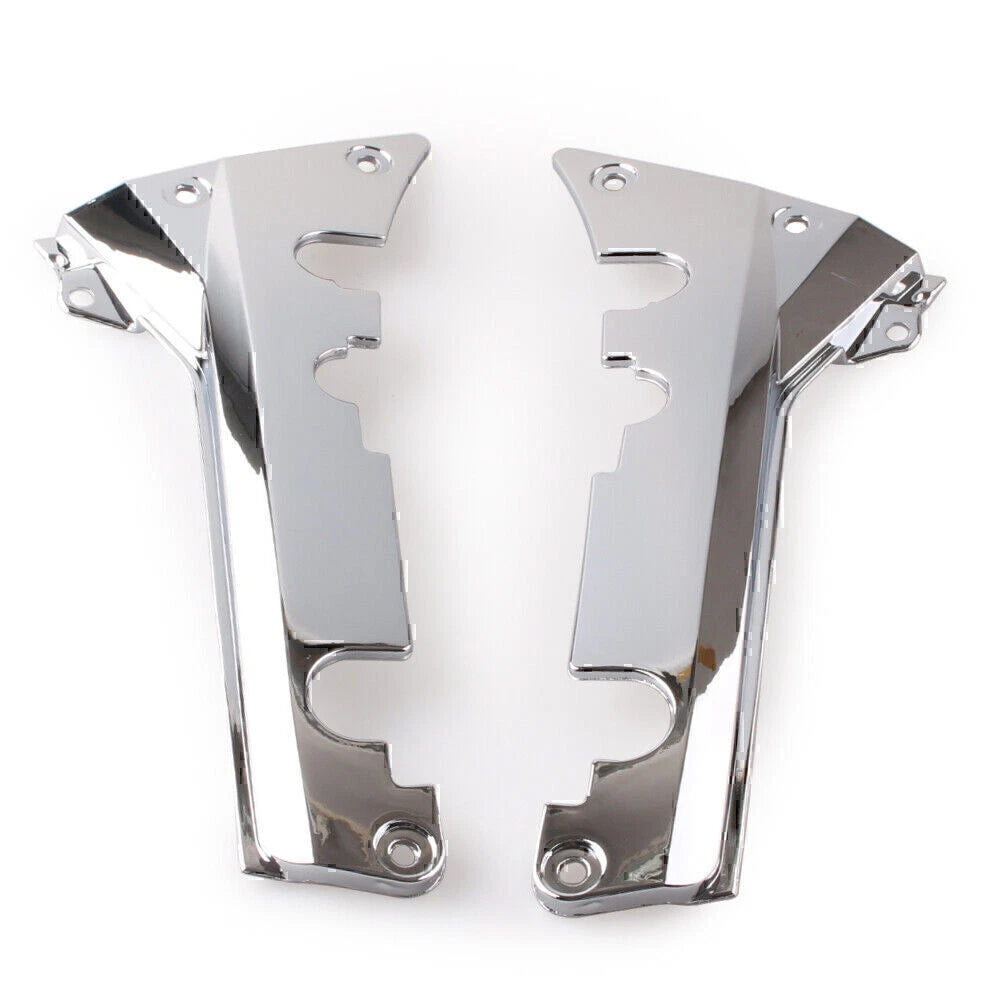 Chrome L&R Fairing Lower Rear Frame Cover for Honda Goldwing GL1800 (2001–2011)
