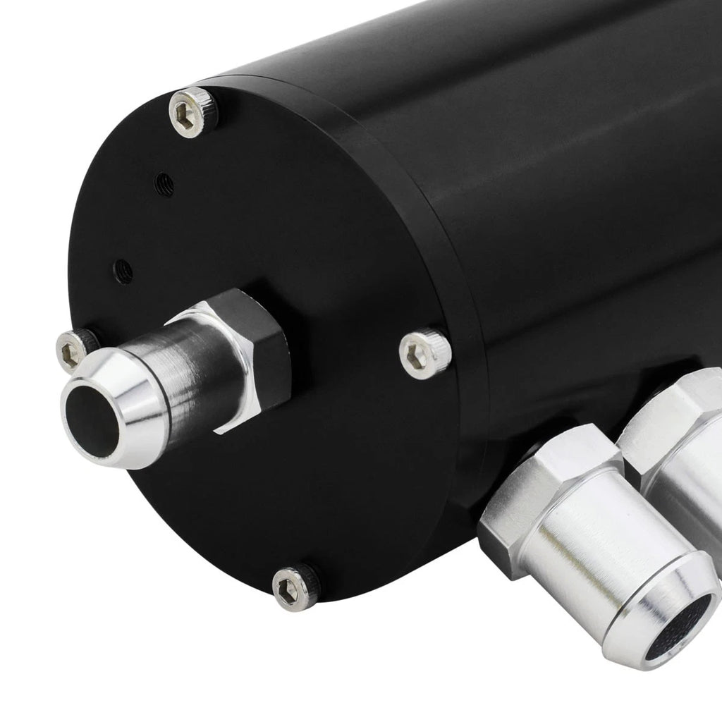 Aluminum Engine Catch Reservoir Breather Tank with Air Filter for