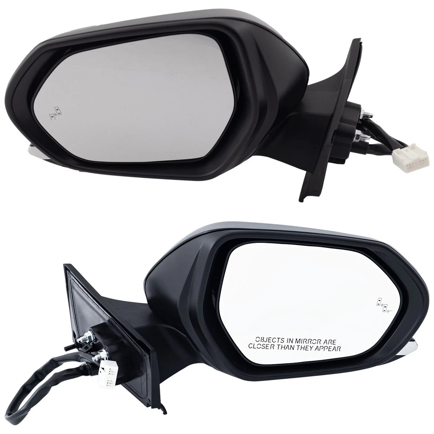 Set of 2 Heated Mirrors for Prius Prime