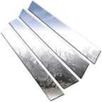 Luxury FX Chrome Pillar Post Trim 4pc for Mercedes R Class (2006–2012)