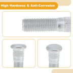 Set of 10 M12x1.5 Wheel Lug Studs for Mazda Mazda3 (2008–2012)