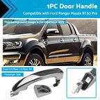 Chrome Passenger Side Door Handle for Ford Mazda Ranger BT-50 Pro (2012–2018)