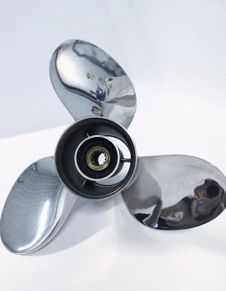 Stainless Steel Propeller for Suzuki 99105-00100-16P (3 x 13 1/4 x 16 - RH)