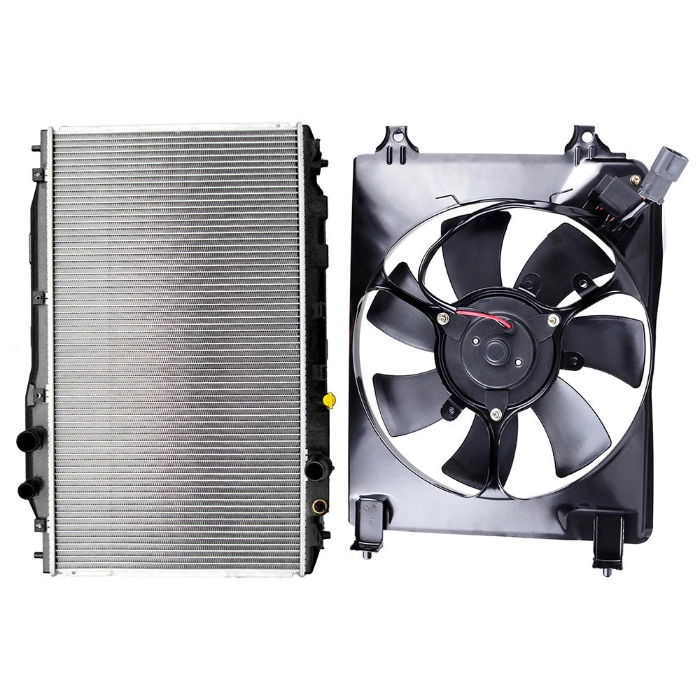 Aluminum Radiator & Cooling Fan Set for Honda Civic (2006-2011)