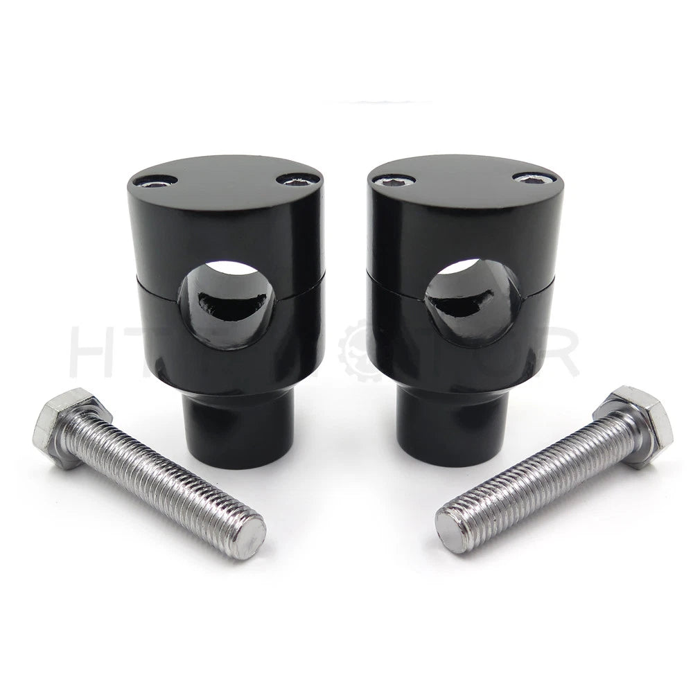 Handlebar Riser Mounting Clamp for Universal Motorcycle (7/8" 22mm)