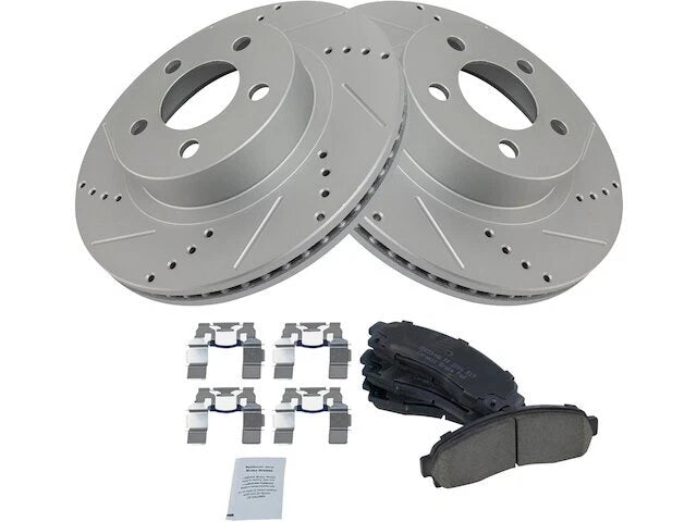 Front Brake Pad and Rotor Kit for Mazda B4000 (2003–2009) YY711NJ