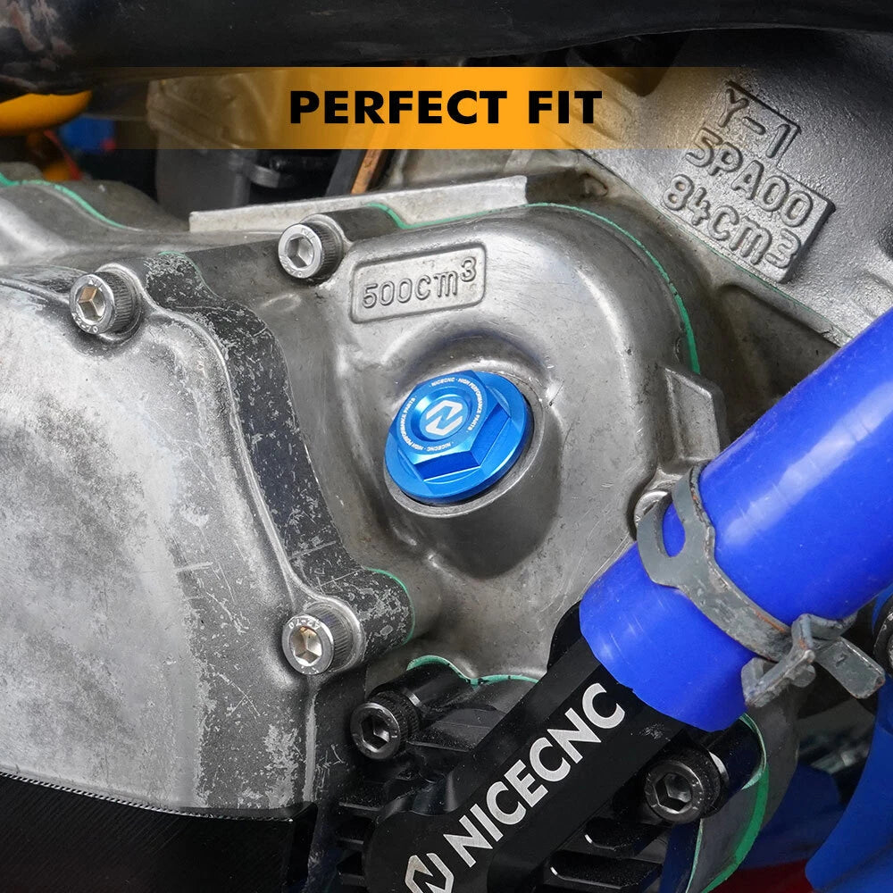 CNC Oil Filler Plug Cap for Yamaha YZ125 YZ250 YZ250F YZ450F WR450F (2003–2020)