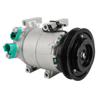 A/C Compressor w/ Clutch for Hyundai Accent (2010–2011) L4 1.6L