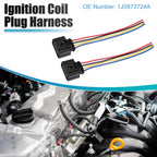 Set of 4 Ignition Coil Connectors for Volkswagen CC 2.0T (2009–2016) No. 1J0973724A