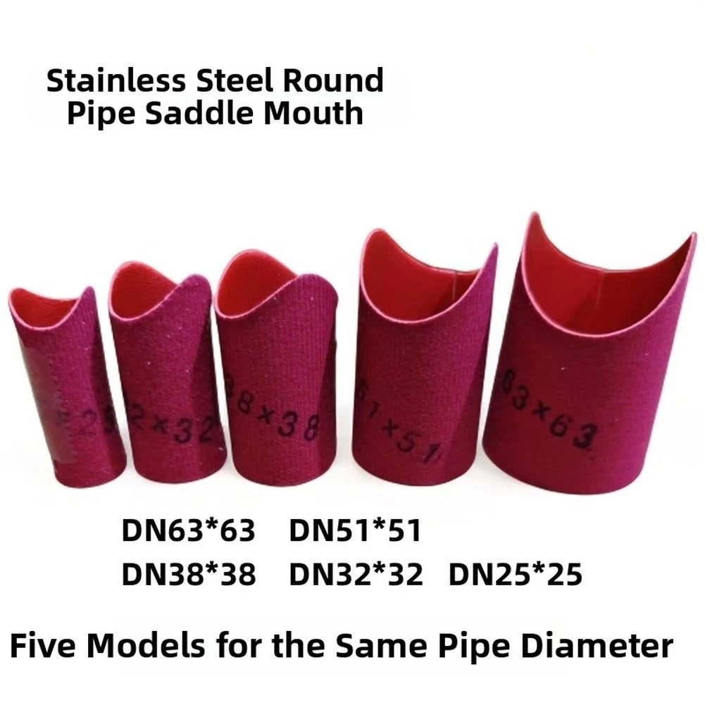Stainless Steel Saddle Mouth Layout Tool for Pipe Diameter 25-63 mm