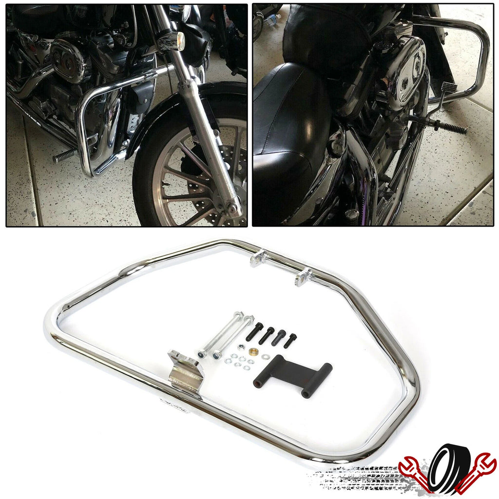 Engine Guard Crash Bar for Harley Davidson Sportster 883 1200 (1984–2003)