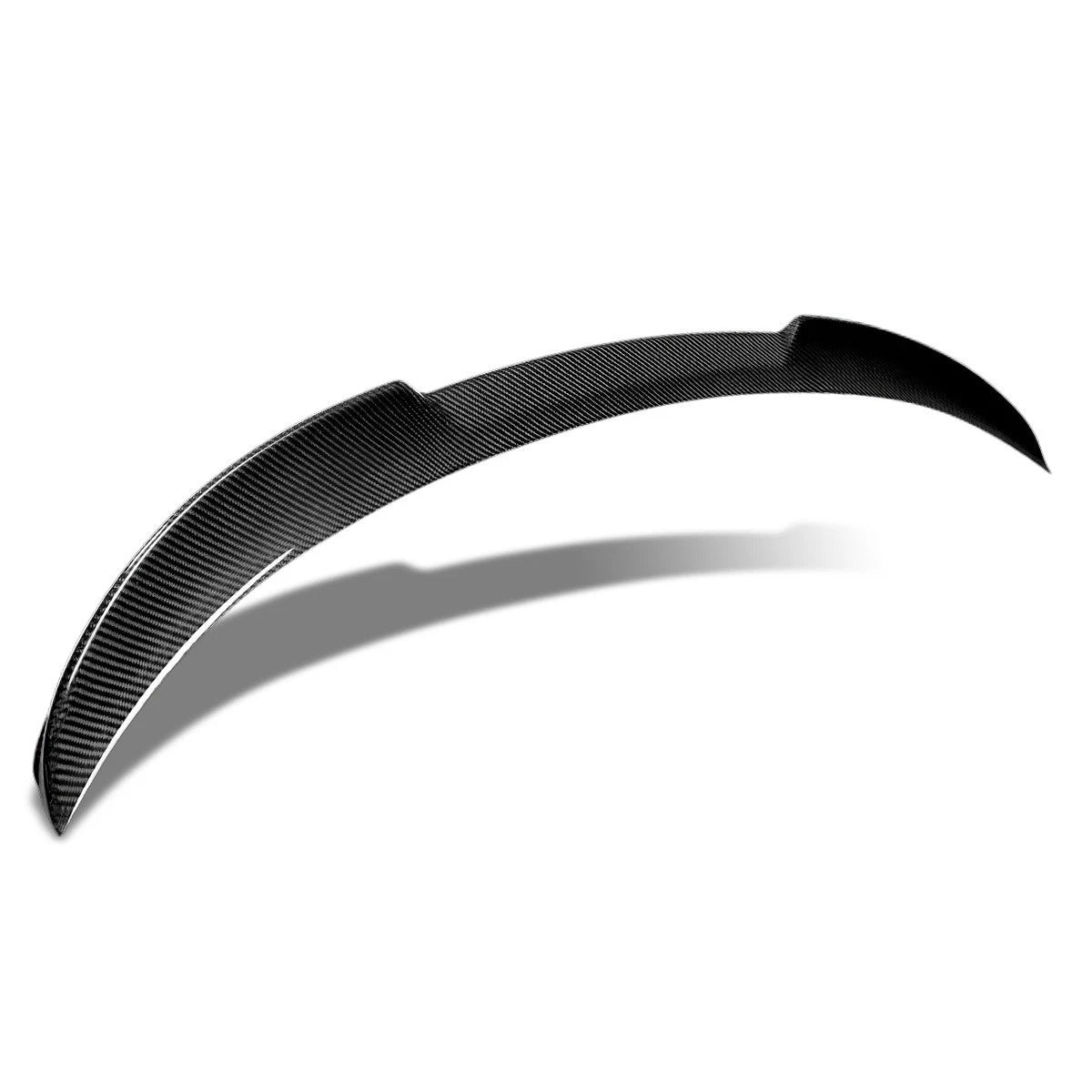 Real Carbon Fiber Duckbill Trunk Lip Spoiler for BMW 325i 328i E90 (2005–2012)