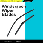 Aero Flat Wiper Blades Set of 2 for Ford Fiesta (2008–2017) 26" 15"