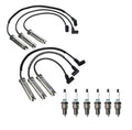 Denso 7mm Wire Set & 6 Iridium TT Spark Plugs for Chrysler Dodge Plymouth