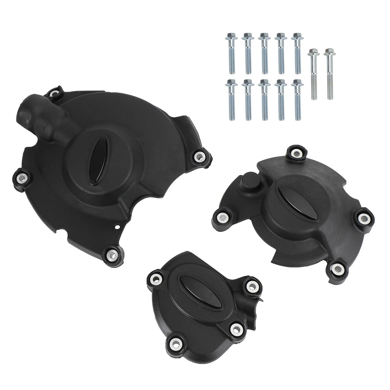 Alternator Cover, Clutch Cover, Timing Cover for Yamaha YZF-R1 (2015–2021), MT-10 (2016–2021)