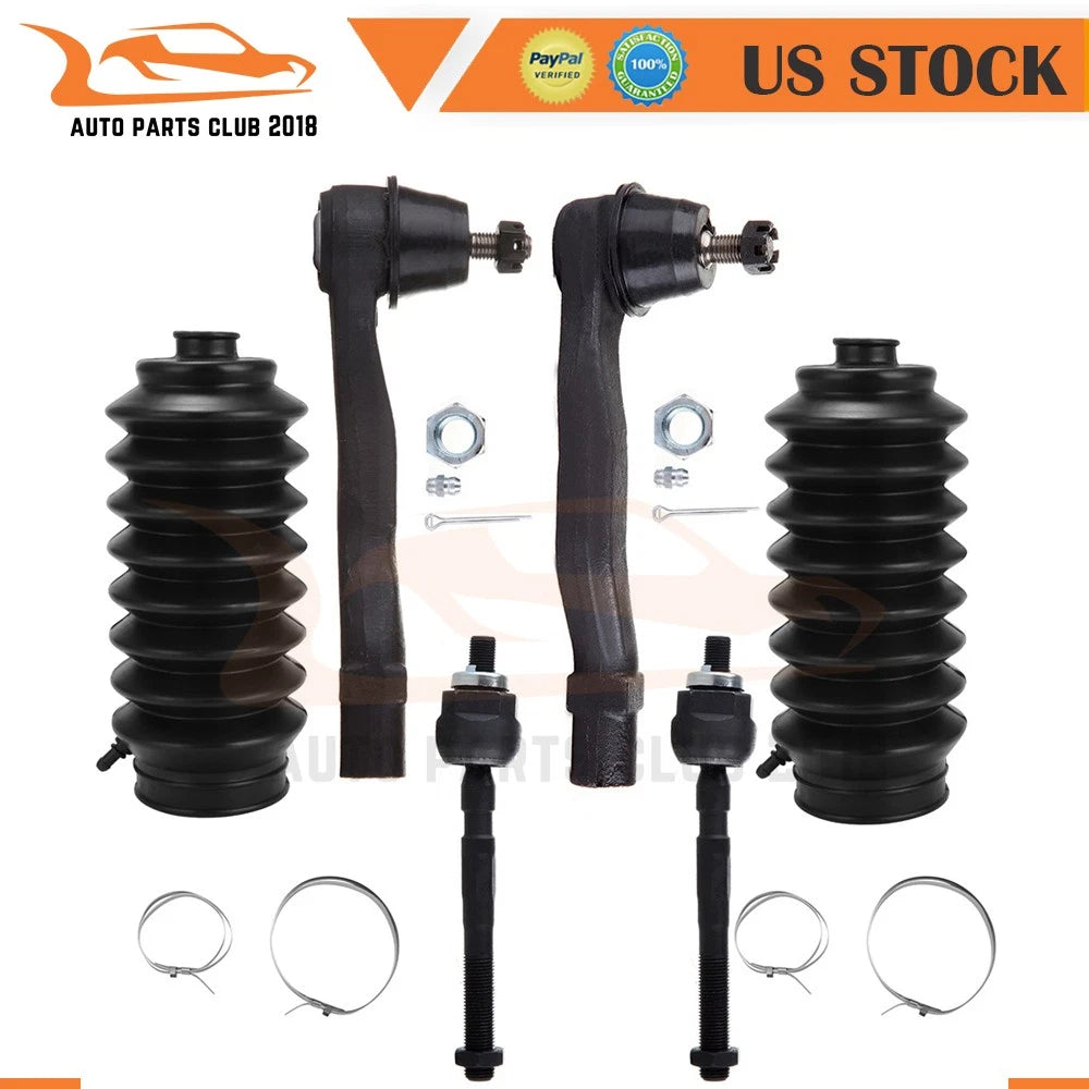 Suspension Kit Rack and Pinion Bellow Tie Rod for Acura Integra Honda Civic