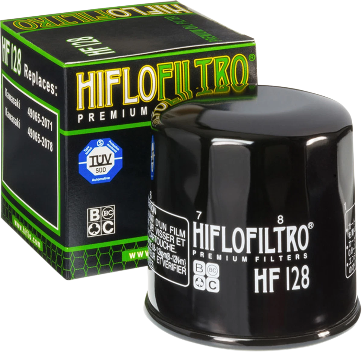 HIFLOFILTRO Oil Filter HF128 for