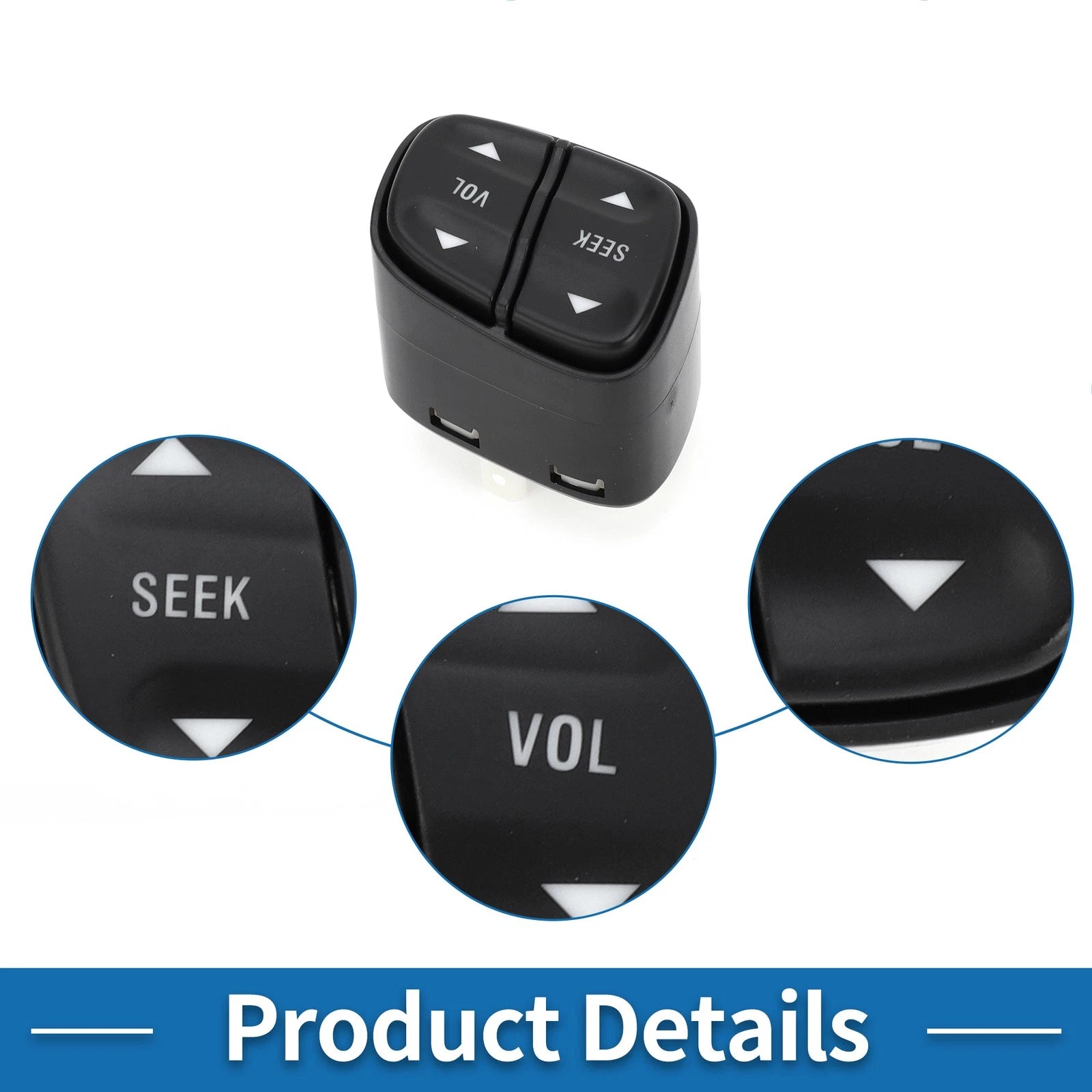 Steering Wheel Control Switch for Cadillac Escalade ESV (2002–2020) 641832675662
