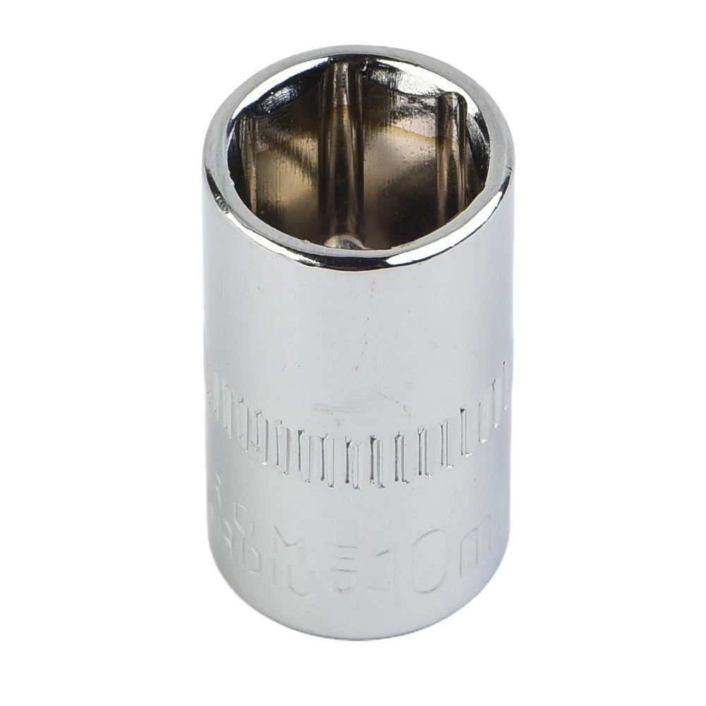 Set of 4 10mm Shallow Sockets for DIY Automotive Repair