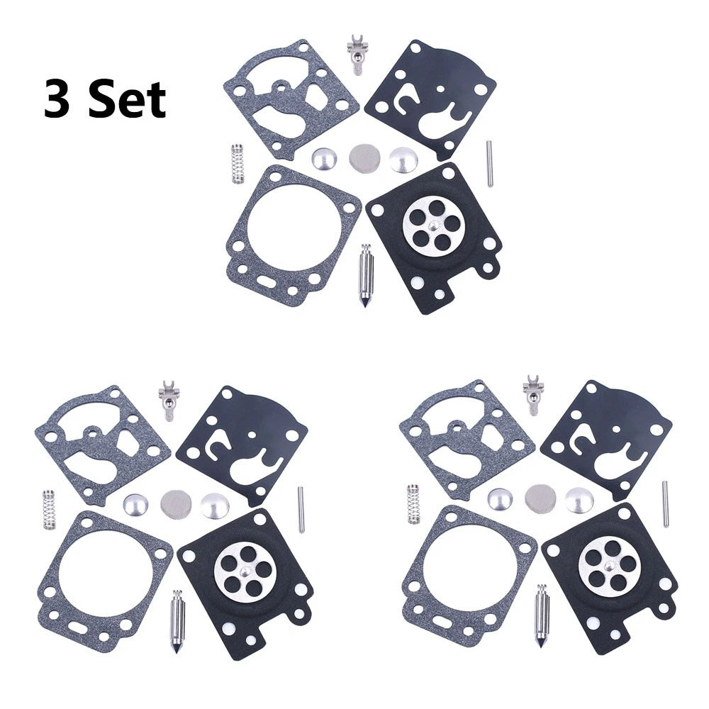 3X Carburetor Repair Kit for Poulan Pro 3400 3700 3800 4000 (WT-875-A)