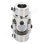 Chrome Universal Steering U-Joint Shaft for 3/4" DD Spline
