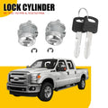 Set of 2 Ignition & Door Lock Cylinders with Keys for Ford Lincoln Mercury