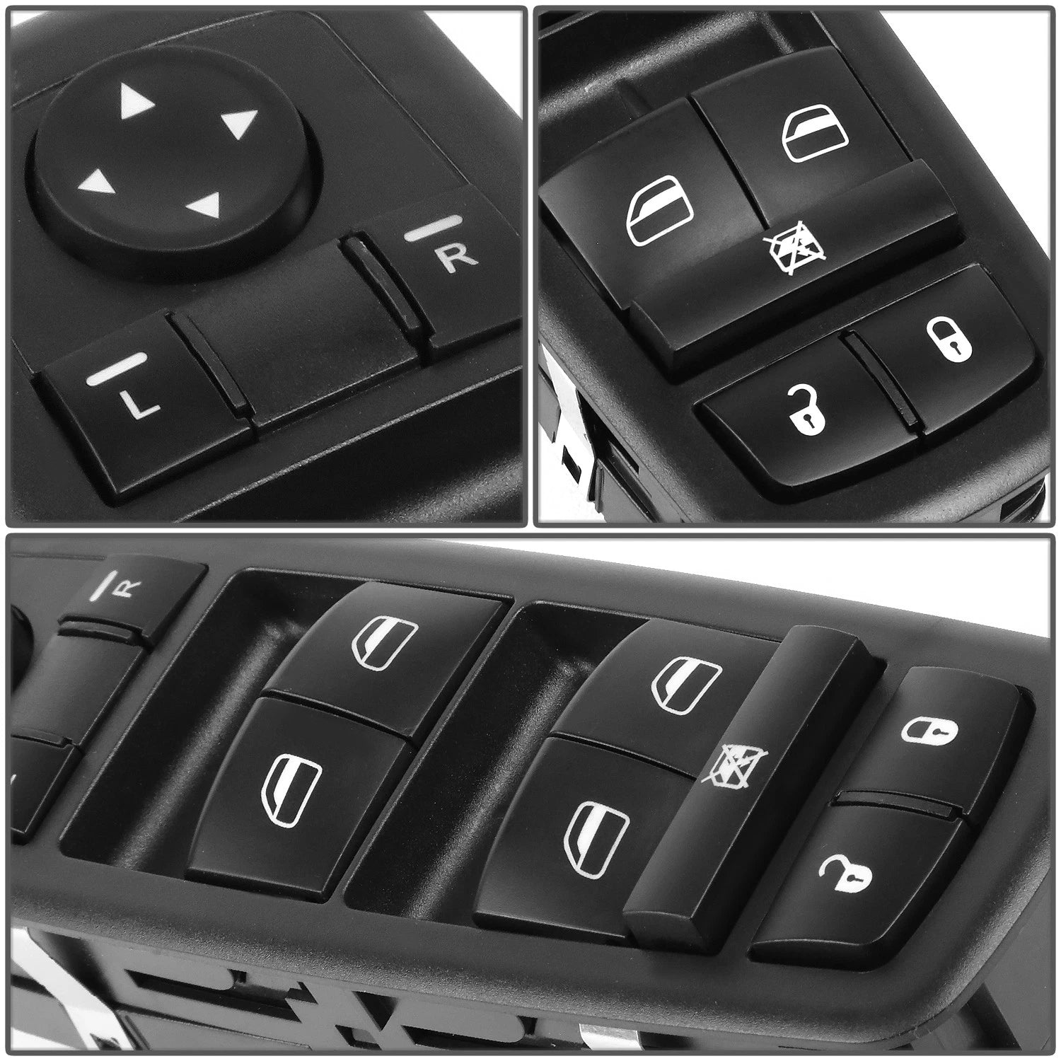 Driver Side Master Power Window Locks Switch for Chrysler Town & Country (2008–2011)