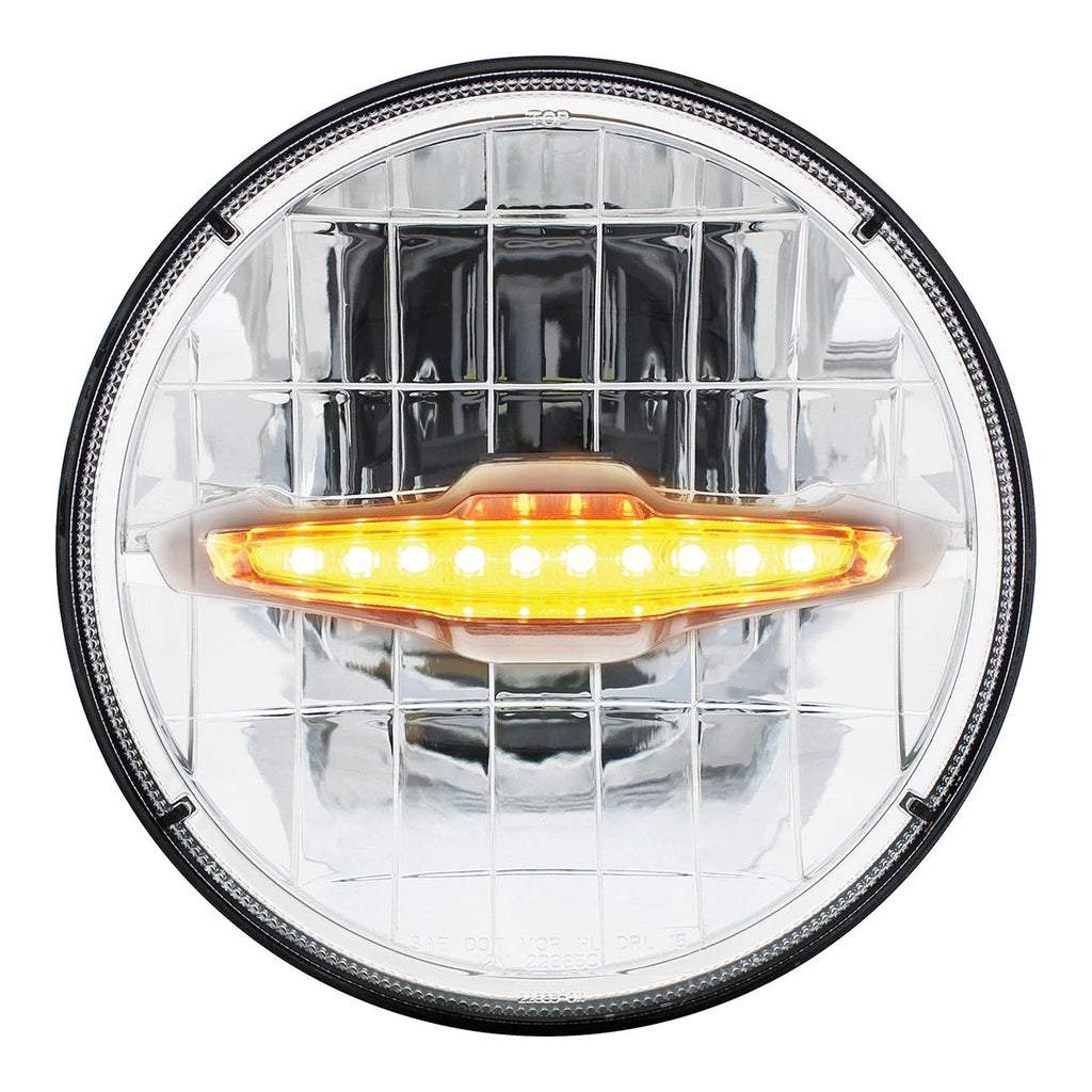 LED Headlight 7 Inch High Power with Amber Position Light for Ultrx (2021–2021)