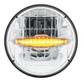 LED Headlight 7 Inch High Power with Amber Position Light for Ultrx (2021–2021)
