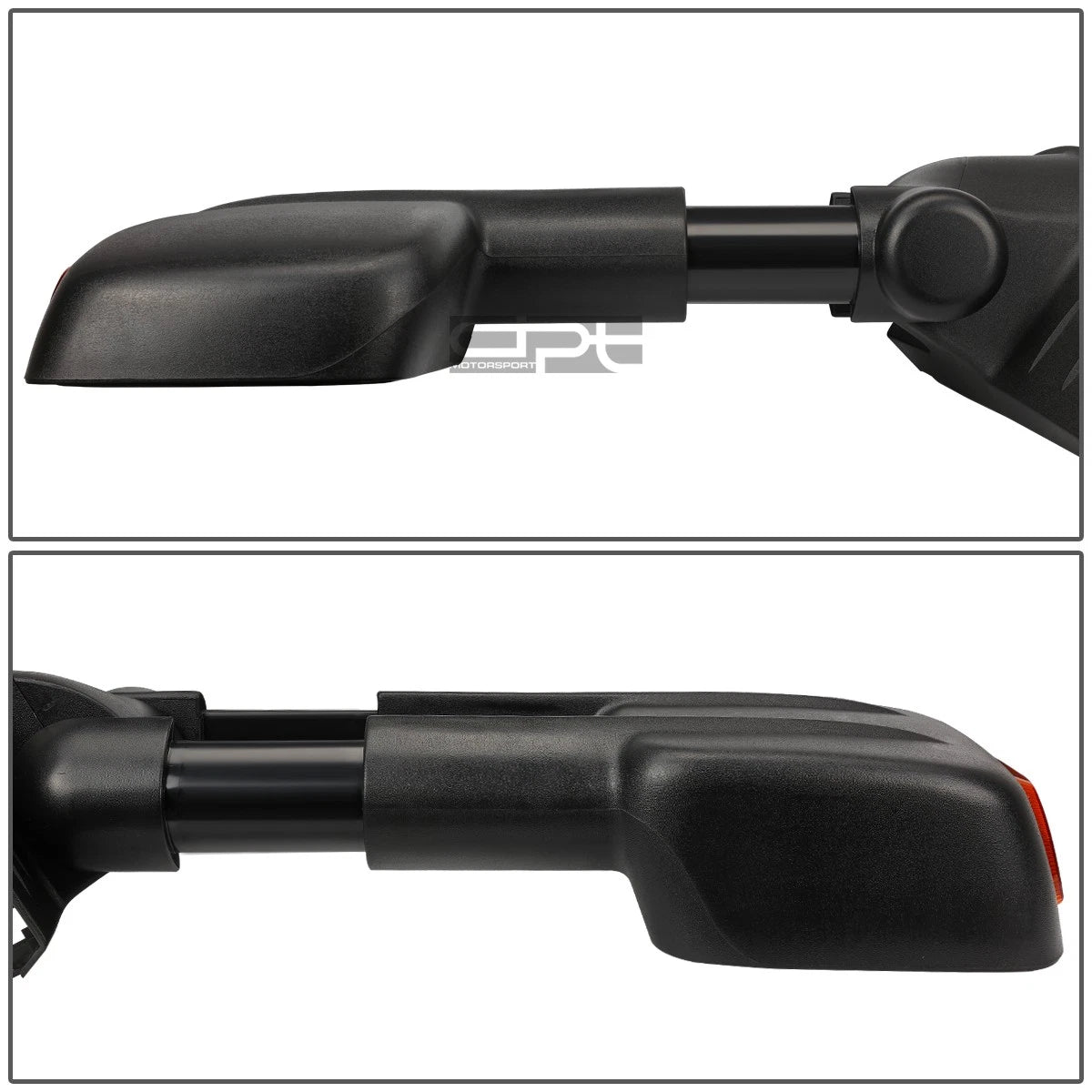 Set of 2 Power Heated LED Signal Light Towing Mirrors for GM GMT900 (2007–2014)