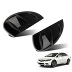 Front Side Mirror Cover Caps for Honda Civic (2022–2023) Gloss Black