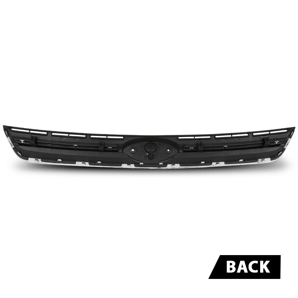 Front Upper Bumper Grille for Ford Escape (2013–2016) Black & Chrome