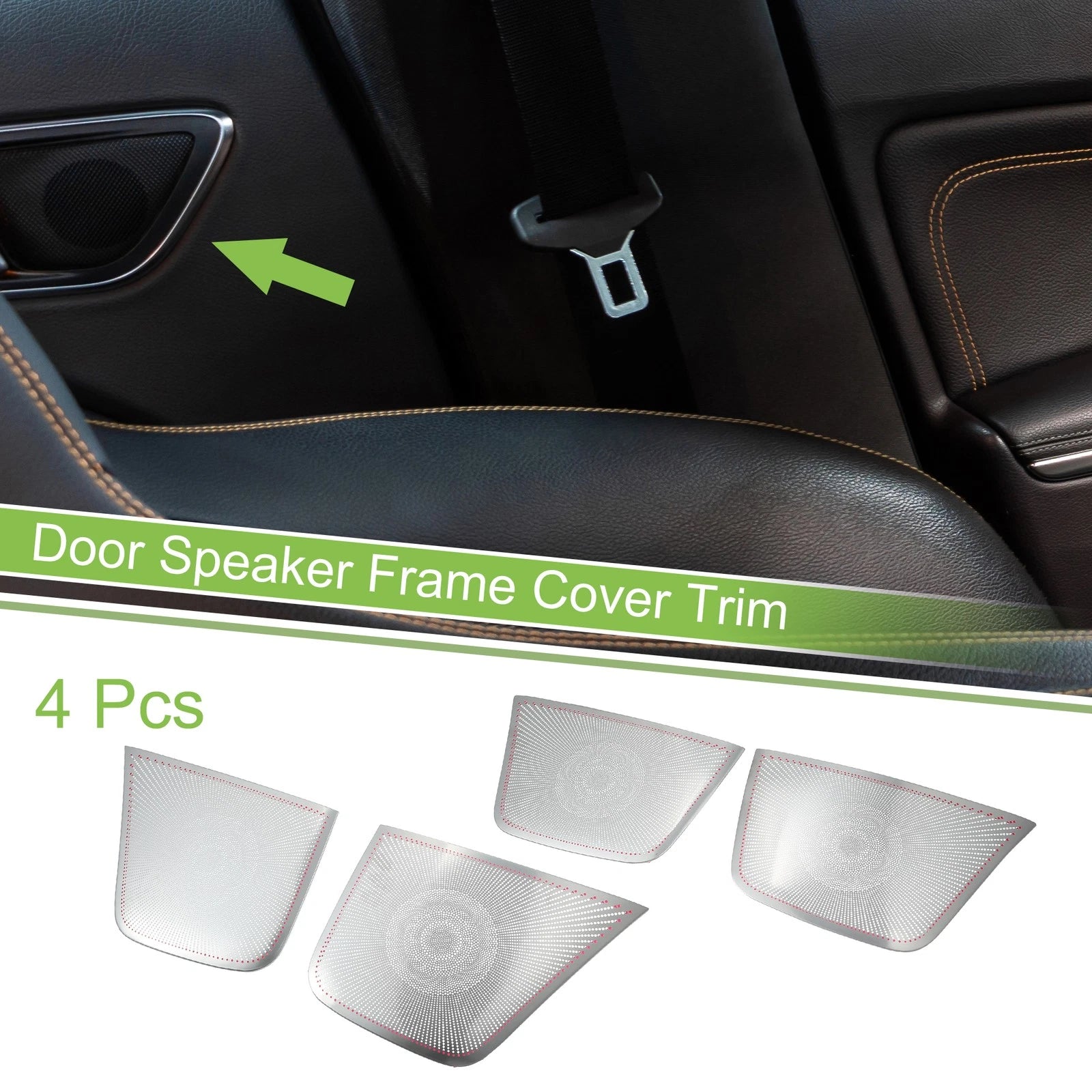 Set of 4 Speaker Frame Cover Trim for Mercedes Benz CLA C117 (2013–2019)