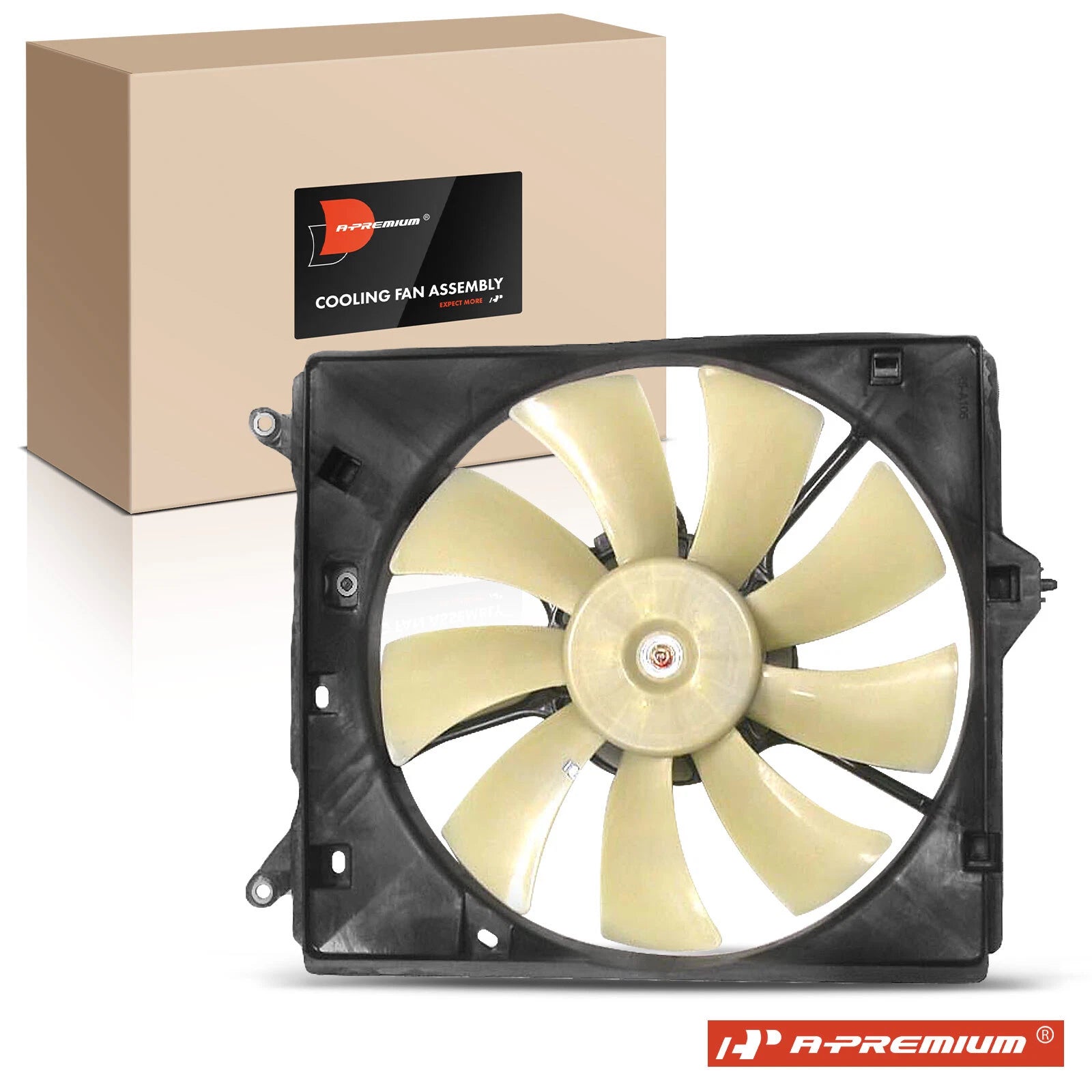 Right Cooling Fan Assembly with Shroud for Toyota Avalon (2000-2004)
