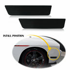 2X Smoke LED Front Side Marker Lights for Dodge Challenger/Charger (2008–2014)
