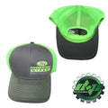 Ford Powerstroke Richardson 112 Hat Charcoal Gray Green Mesh Snapback